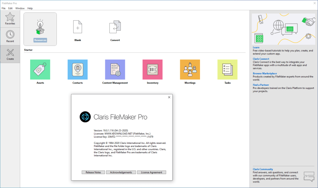 Claris FileMaker Pro Crack 20.1.2.204 + License Key [Latest 2023]