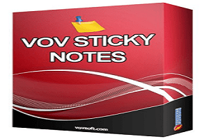 VovSoft Vov Sticky Notes 7.6 Crack with Serial Key Free Download 2022