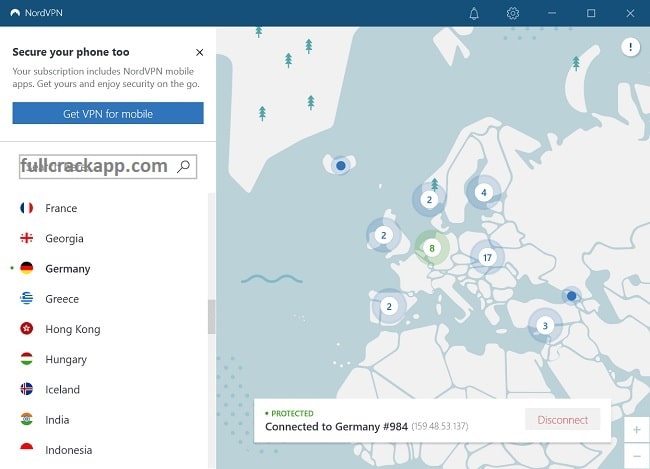 NordVPN Crack 8.3.3 Free Download with License Key for Lifetime